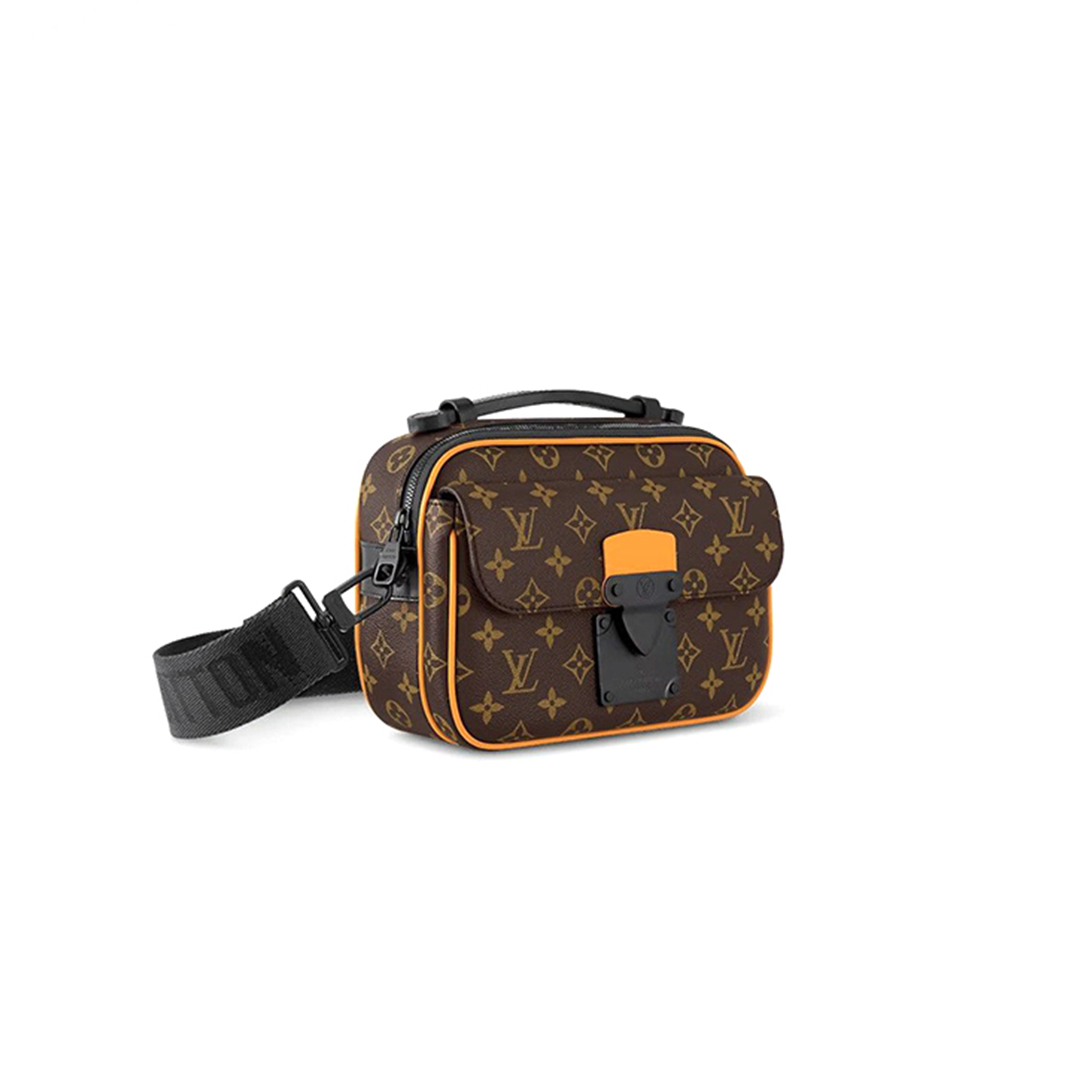 LOUIS VUITTON MASTER S-LOCK MESSENGER BAG M46688 (22*18*8cm)